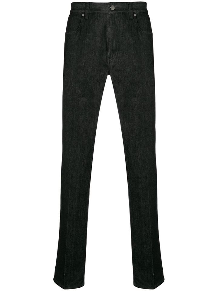 Z Zegna Straight-leg Jeans - Black