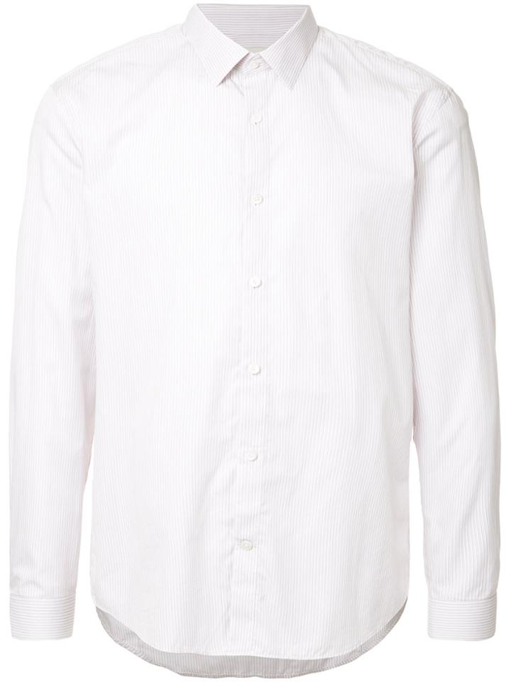 Cerruti 1881 Striped Long Sleeve Shirt - Pink & Purple