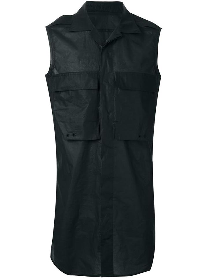 Rick Owens Sleeveless Shirt