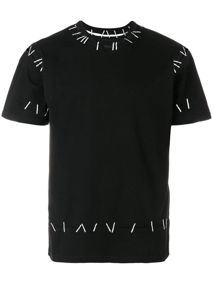 Ktz Pin Embroidered Tee - Black