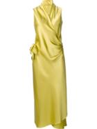 Peter Cohen Hammered Sleeveless Midi Dress