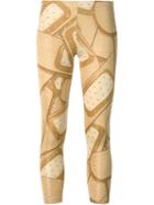 Jeremy Scott Band-aid Printed Leggings