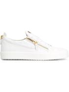 Giuseppe Zanotti Design Frankie Low-top Sneakers, Men's, Size: 45, White, Leather/rubber