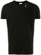 Saint Laurent Star Print T-shirt, Men's, Size: Xs, Black, Cotton