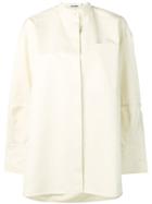 Jil Sander Concealed Front Shirt - Neutrals