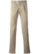 Incotex Slim-fit Trousers, Men's, Size: 34, Nude/neutrals, Cotton/spandex/elastane