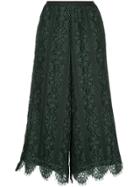Antonio Marras Lace High Waisted Culottes - Green