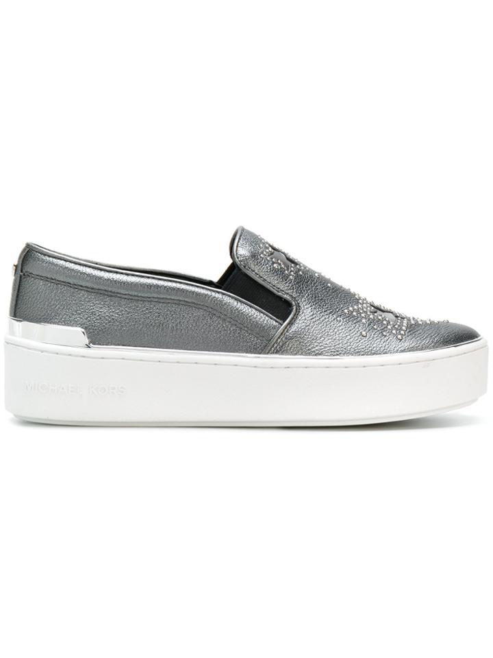 Michael Michael Kors Tyson Slip-on Sneakers - Grey