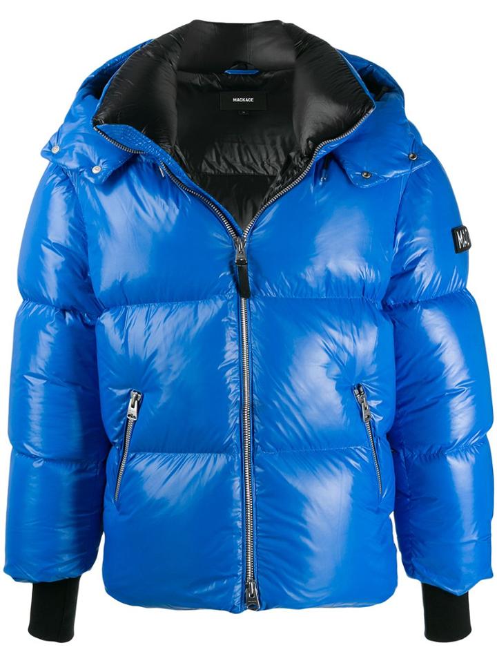 Mackage Shell Puffer Coat - Blue