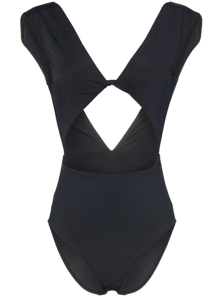 Beth Richards Twist Front Swimsuit - Black