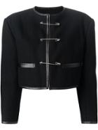 Jean Paul Gaultier Vintage Safety Pin Fastening Jacket - Black