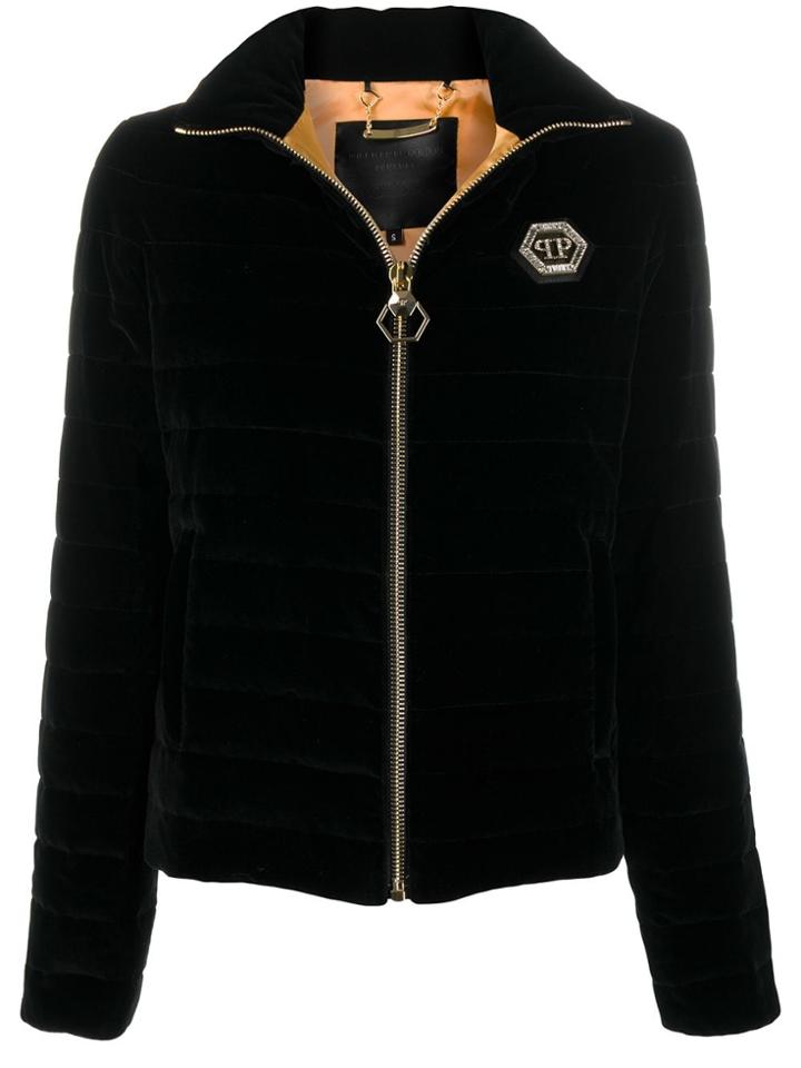 Philipp Plein Skull Down Jacket - Black