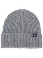 Fay Knitted Beanie - Grey
