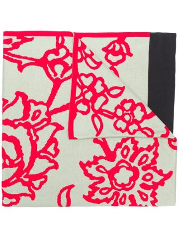 Chirazi Floral Print Scarf - Green