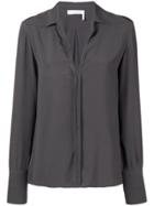Chloé V-neck Blouse - Grey