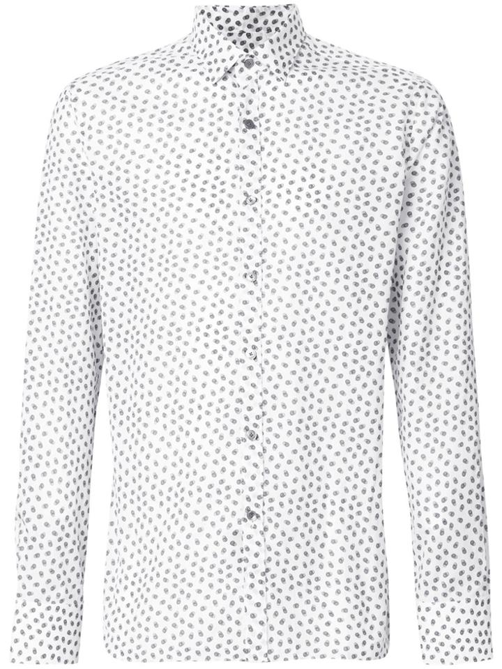 Lanvin Chain Print Shirt - White