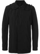 Burberry Hooded Coat - Black