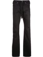 Takahiromiyashita The Soloist Belted Straight-leg Jeans - Black
