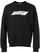 Msgm Logo Graphic Sweatshirt - Black