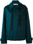 Marni Oversized Placket Jacket - Green