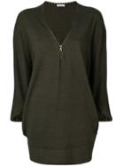 Tomas Maier Loose Fit Knitted Top - Green