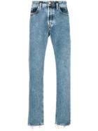 Diesel Frayed Edges Jeans - Blue