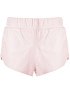 Andrea Bogosian Leather Shorts - Pink