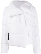 Bacon Feather Down Puffer Jacket - White
