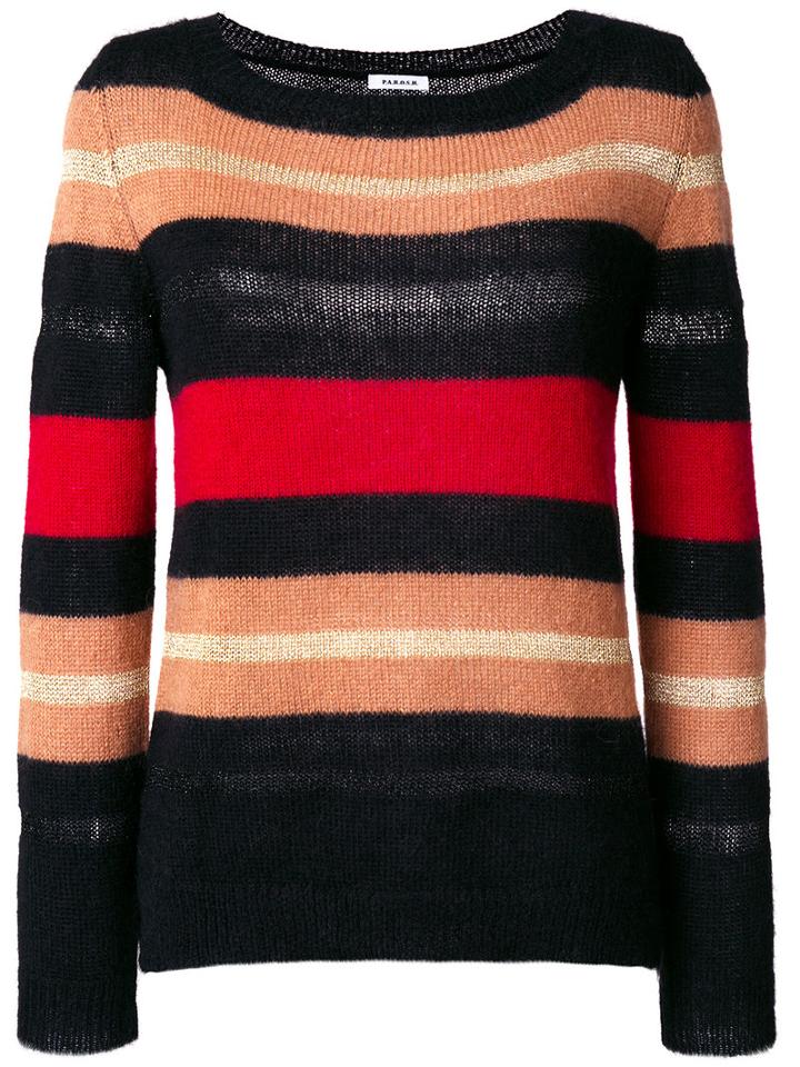 P.a.r.o.s.h. - Striped Jumper - Women - Polyamide/polyester/viscose/wool - S, Polyamide/polyester/viscose/wool