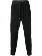 Dolce & Gabbana Elasticated Waist Track Pants - Black