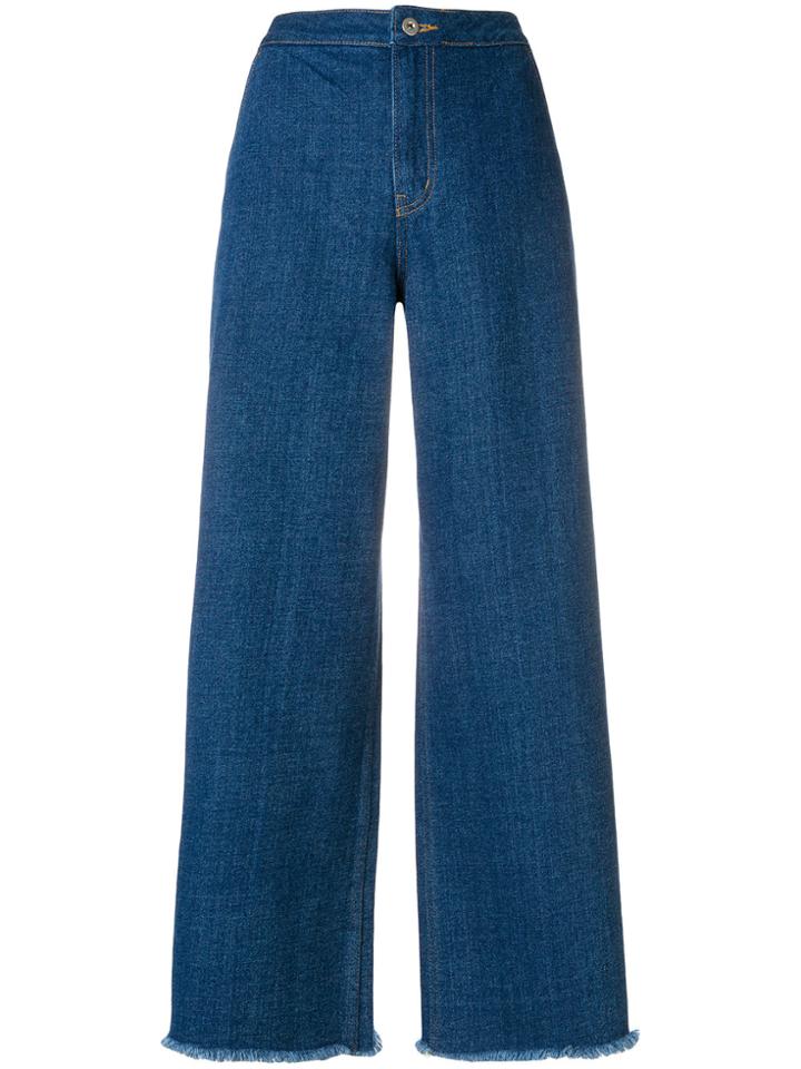 Neul Wide Leg Jeans - Blue