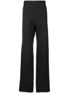 Forcerepublik Straight Leg Trousers - Black
