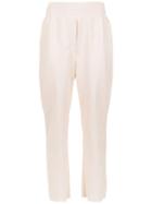 Framed Cropped Trousers - Neutrals