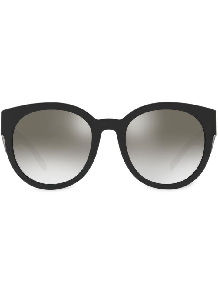 Burberry Eyewear Round-frame Tinted Sunglasses - Black