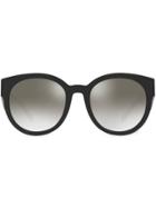 Burberry Eyewear Round-frame Tinted Sunglasses - Black