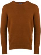 Drumohr Round Neck Sweater - Yellow & Orange