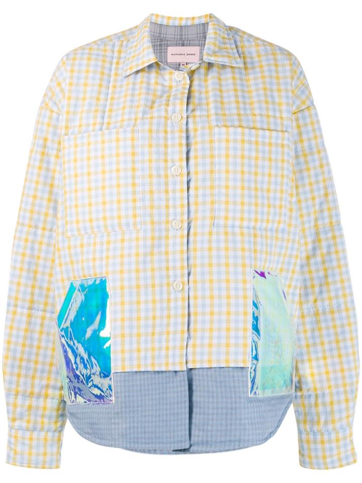 Natasha Zinko Reversible Oversized Padded Jacket - Yellow