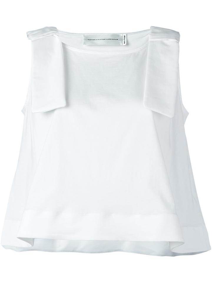 Victoria Victoria Beckham Double Knot Trapeze Top
