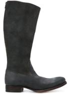 C Diem 5-hole Lace-up Boots - Black