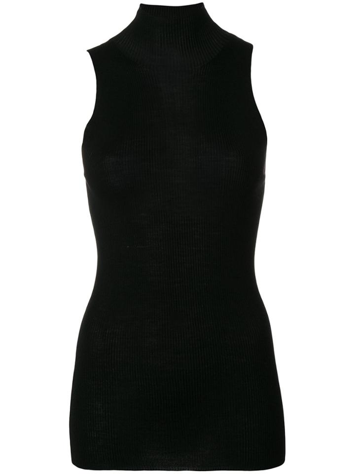 Dorothee Schumacher High Neck Tank Top - Black