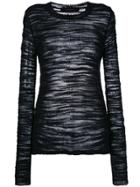 Federica Tosi Round Neck Jumper - Black