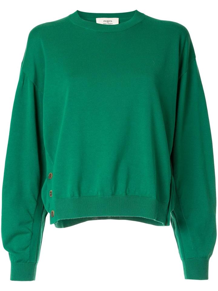 Ports 1961 Basic Sweatshirt - Green
