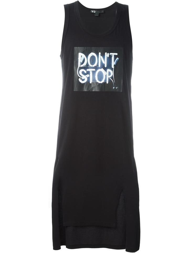 Y-3 Don't Stop Print Tank Top