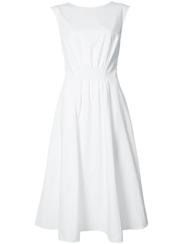 Protagonist - Shift Midi Dress - Women - Cotton - 8, White, Cotton