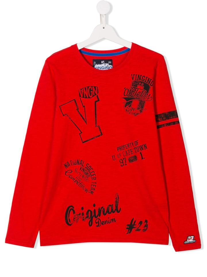 Vingino Teen Long-sleeved T-shirt - Red