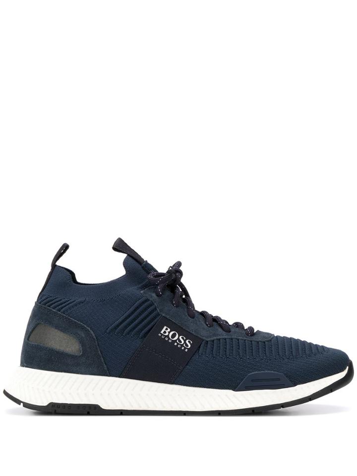 Boss Hugo Boss Titanium Run Sneakers - Blue