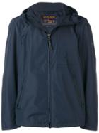 Woolrich Navy Rain Jacket - Blue