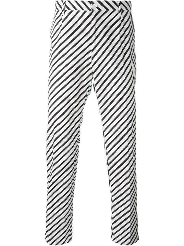 Dolce & Gabbana Diagonal Striped Trousers