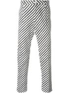 Dolce & Gabbana Diagonal Striped Trousers