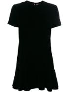 Saint Laurent - Shift Dress - Women - Silk/cupro/viscose - 40, Black, Silk/cupro/viscose
